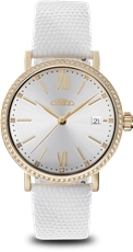 Dámské hodinky PRIM Lady Elegant Gold Diamond 2023 - C automat W92P.13193.C + Dárek zdarma