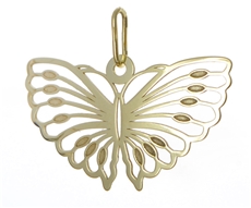 Zlatý přívěšek motýl PA1589F + dárek zdarma