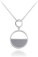 Dámský stříbrný náhrdelník JMAS0028GN45