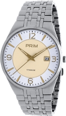 Pánské hodinky Prim Titanium 2019 W01P.13094.E + Dárek zdarma