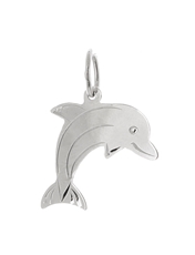 Stříbrný přívěšek delfín STRZ0675F