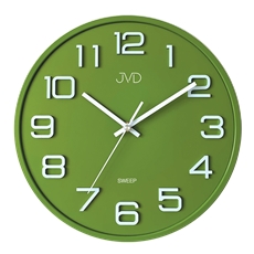 Nástěnné hodiny JVD s plynulým chodem HX2472.2