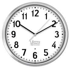 Rádiem řízené plastové hodiny LAVVU LCR3010 