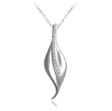 Dámský stříbrný náhrdelník se zirkony JMAS0140SN45