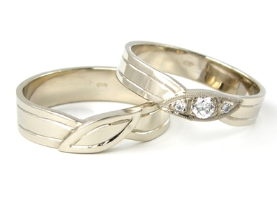 Zlaté snubní prsteny 0018 + DÁREK ZDARMA