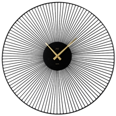 Nástěnné designové hodiny kovové JVD HJ101 + DÁREK ZDARMA