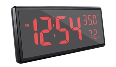 Digitální hodiny s teloměrem a vlhkoměrem JVD DH308.1 + dárek zdarma