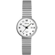 Dámské titanové vodotěsné hodinky Lavvu na pérovém náramku LWL5040 + dárek zdarma