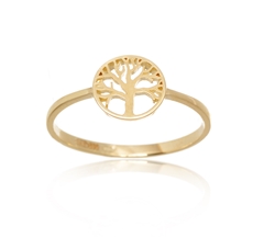 Dámský zlatý prsten strom života PR0608F + DÁREK ZDARMA