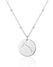 Stříbrný náhrdelník znamení zvěrokruhu beran SVLN0327XH2BIBE