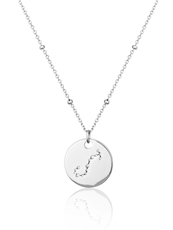 Stříbrný náhrdelník znamení zvěrokruhu štír SVLN0327XH2BISI