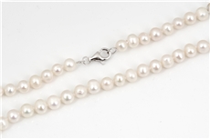Náhrdelník z pravých perel 50 cm STNAH184F + dárek zdarma
