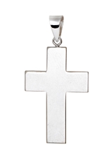 Stříbrný přívěšek kříž STRZ1012F