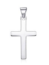 Stříbrný přívěšek kříž STRZ1029F