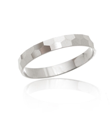 Stříbrný broušený prsten STRP0548F