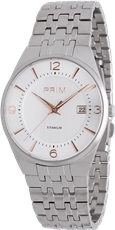 Pánské hodinky Prim Titanium 2022 W01P.13166.D + Dárek zdarma