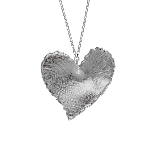 Stříbrný pozlacený náhrdelník srdce VICTORIA CRUZ A4796-HG + DÁREK ZDARMA