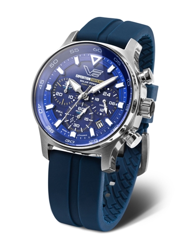 Hodinky Vostok Expedition South Pole Solar Power Chronograf VR42-592A762S + Dárek zdarma