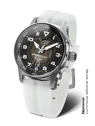 Hodinky Vostok Expedition South Pole automatic line YN55-592A758S luminous + Dárek zdarma