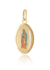 Zlatý přívěšek madonka Panna Marie ZZ1394F + dárek zdarma