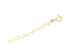 Prodlužovací řetízek ze žlutého zlata 5 cm PRZLR004F + dárek zdarma