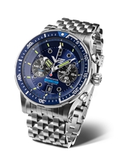 Hodinky Vostok Batiscafos Grand Chrono 6S21-511A772B + Dárek zdarma