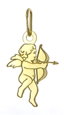 Zlatý přívěšek andílek pa1391f