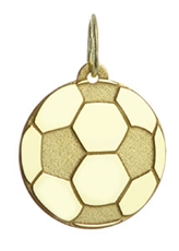 Zlatý přívěšek fotbalový míč PA0036F + Dárek zdarma