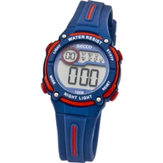Dětské vodotěsné digitální hodinky Secco S DIP-006