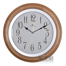 Nástěnné hodiny dřevěné Dogeni WNW013LB + dárek zdarma