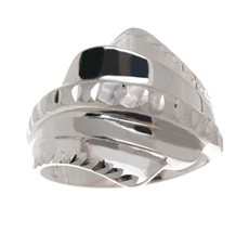 Nádherný dámský stříbrný prsten STRP0282F