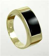 Zlatý pánský prsten 004 + DÁREK ZDARMA