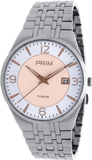 Pánské hodinky Prim Titanium 2019 W01P.13094.F + Dárek zdarma