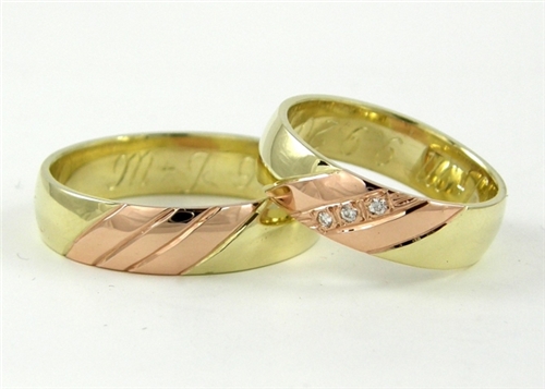 Snubní prsteny zlaté 2026 + DÁREK ZDARMA