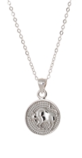 Stříbrný náhrdelník znamení býk AGS1000/5