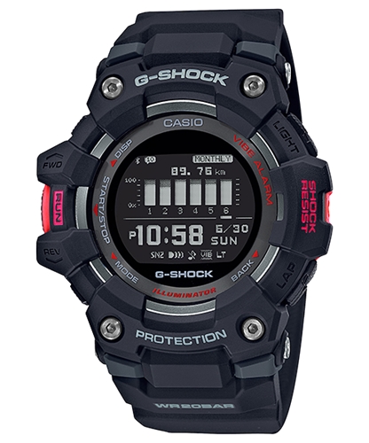 Hodinky Casio G-SHOCK Bluetooth G-SQUAD GBD-100-1ER + Dárek zdarma