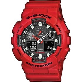Pánské hodinky Casio G-SHOCK GA 100B-4A + DÁREK ZDARMA