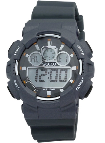 Pánské digitální hodinky Secco S DJL-006