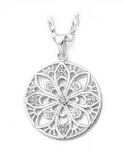 Stříbrný přívěšek mandala SVLP0529XH2BI00