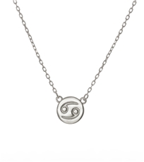 Stříbrný náhrdelník znamení zvěrokruhu rak SVLN0165XF300RA