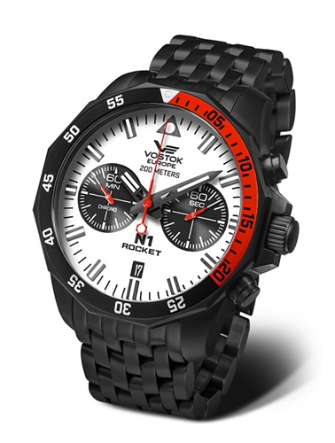 Hodinky Vostok Rocket N-1 Chrono line 6S21/225C620B + Dárek zdarma