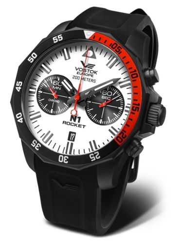 Hodinky Vostok Rocket N-1 Chrono line 6S21/225C620S + Dárek zdarma