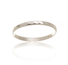 Stříbrný prsten kroužek rytý STRP0348F