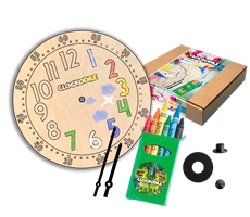 Set na kreativní výrobu dětských hodin Clockodile CCT0020