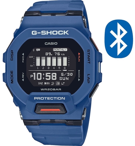 Hodinky Casio G-SHOCK Bluetooth G-SQUAD GBD-200-2ER + Dárek zdarma