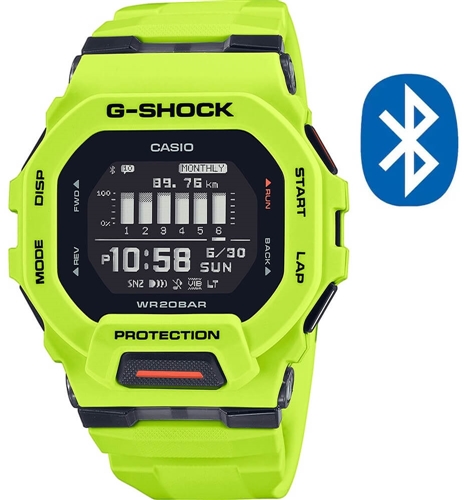 Hodinky Casio G-SHOCK Bluetooth G-SQUAD GBD-200-9ER + Dárek zdarma