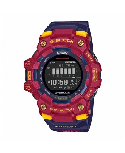 Casio G-Shock G-Squad GBD-100BAR-4ER FC Barcelona Limited Edition + Dárek zdarma