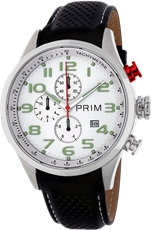 Pánské hodinky PRIM Racer Chronograph 2021 W01P.13160.A + Dárek zdarma